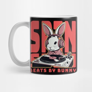 DJ bunny music mixing Mug